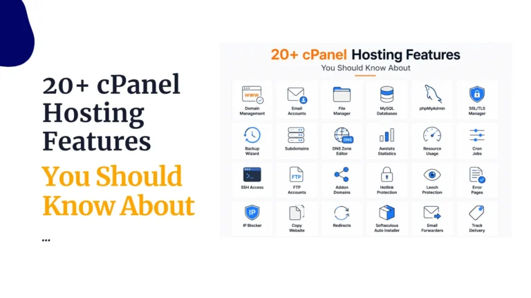 20+ cPanel Hosting Features You Should Know About
