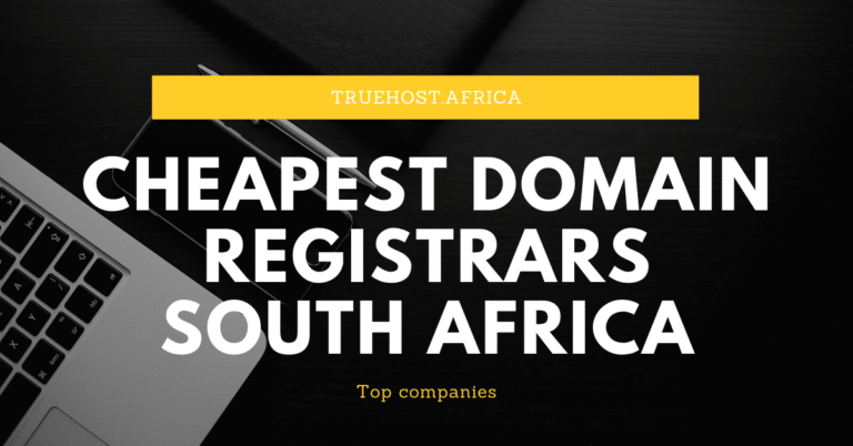 Cheapest Domain Registrars South Africa