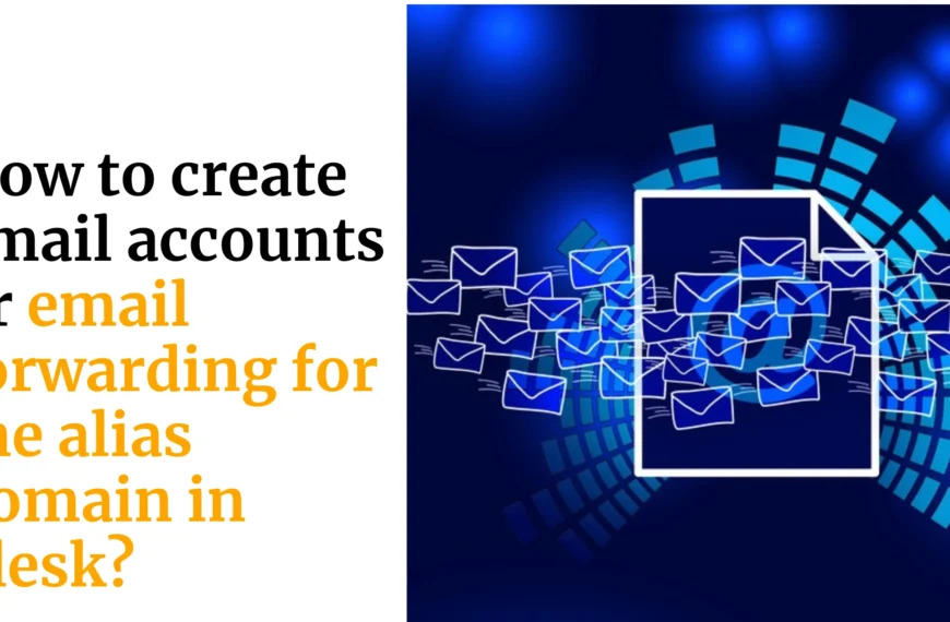 Email on alias domain plesk