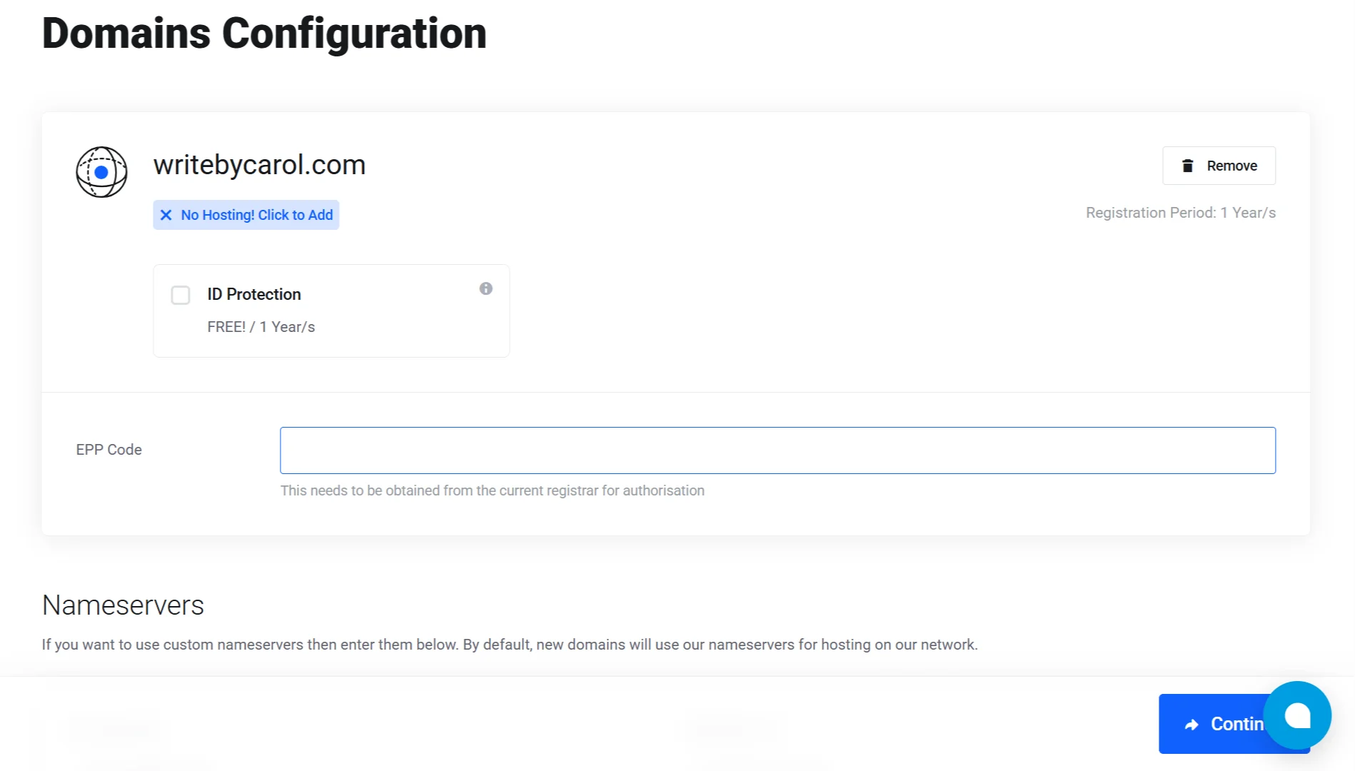 How to Transfer a Domain from Host Africa to Truehost - EPP code