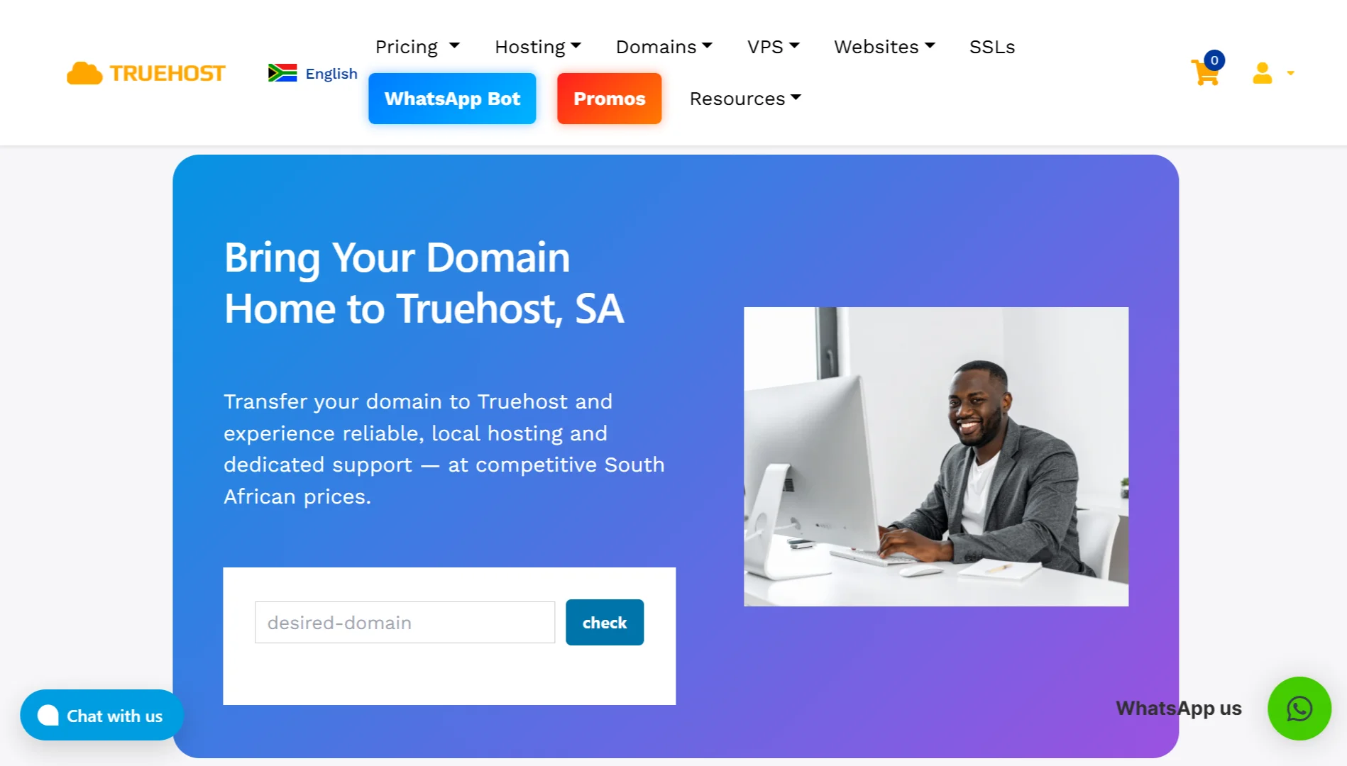 Transfer a Domain from Domains.co.za