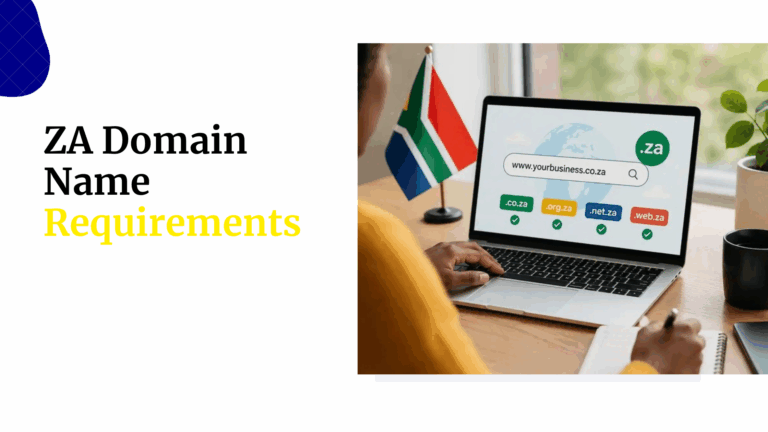 ZA Domain Name Requirements