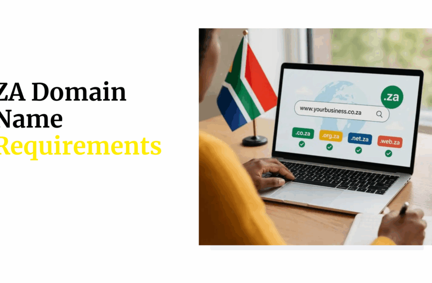 ZA Domain Name Requirements