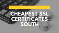 cheapest SSL certificates South Africa