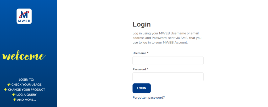 mweb clients login