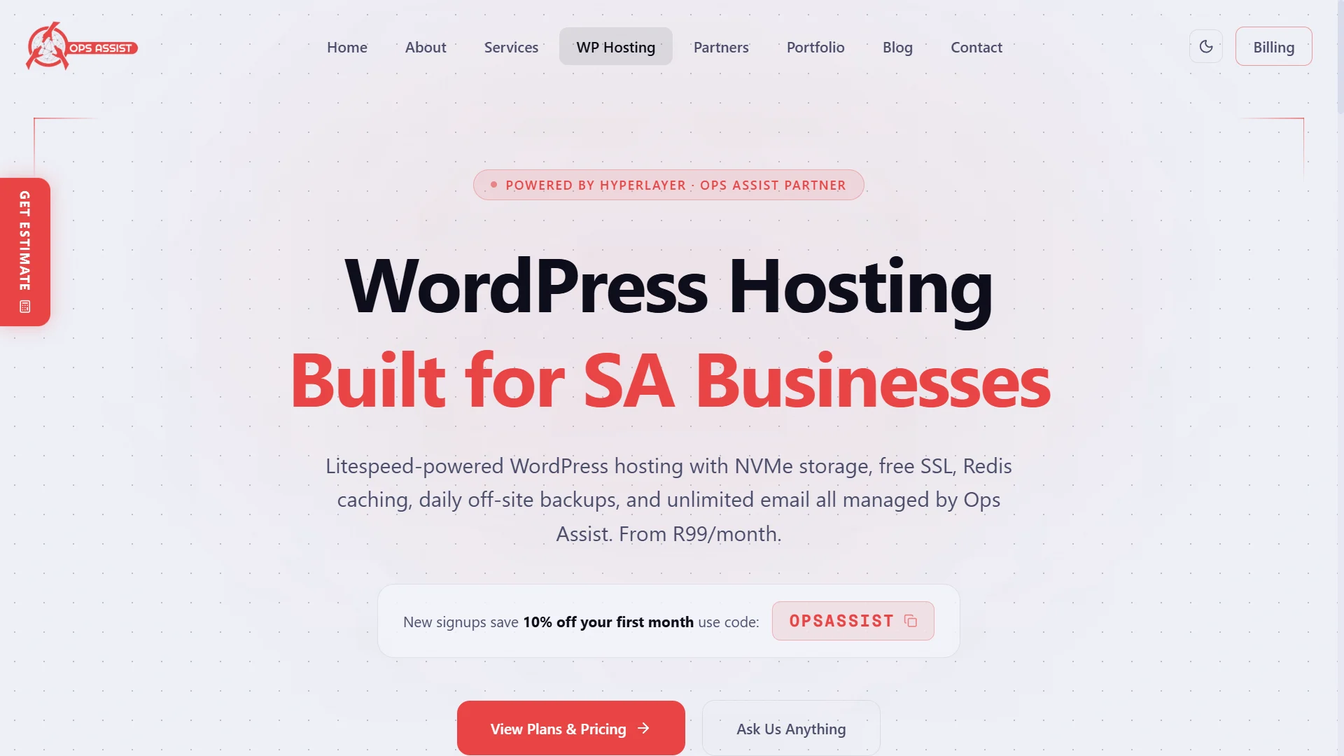 Wordpress hosting providers - Opps assist
