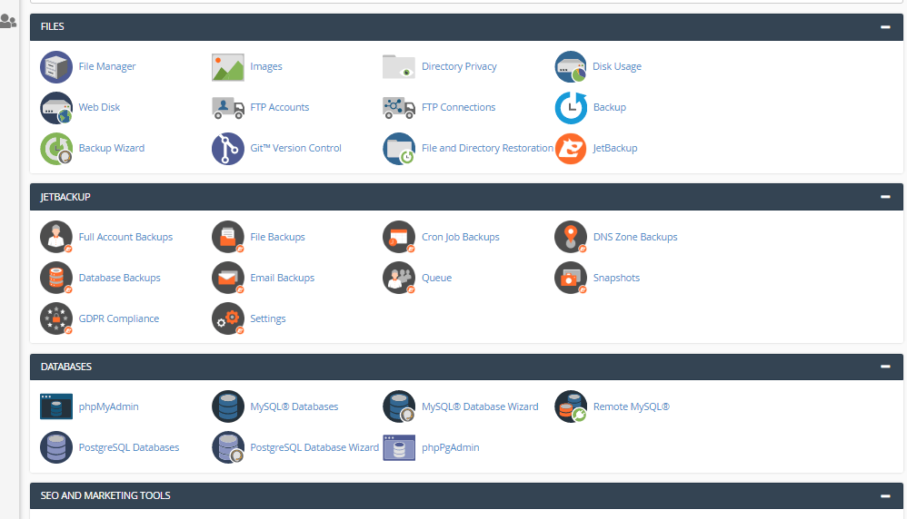 cpanel