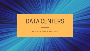 showing list of data centers in south africa