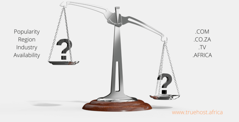 Choosing a Domain Name