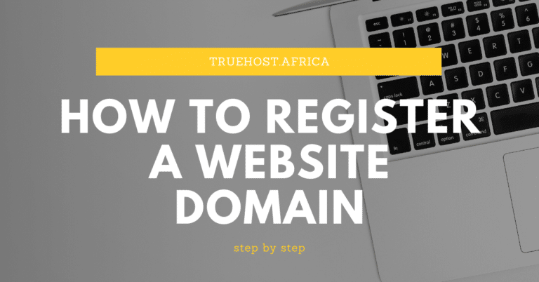 How to Register a Website Domain