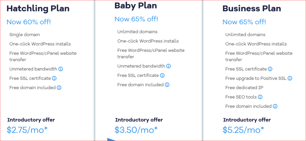 Hostgator web hosting pricing South Africa