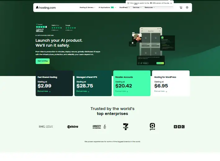 reseller web hosting