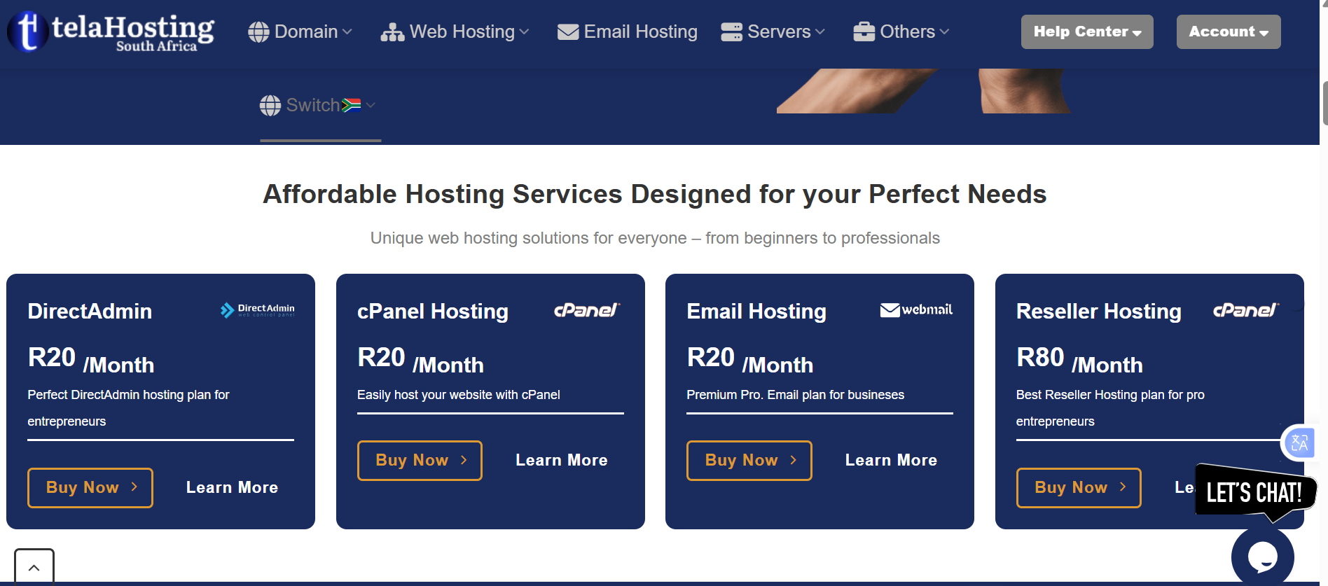 Xneelo Hosting Alternatives 