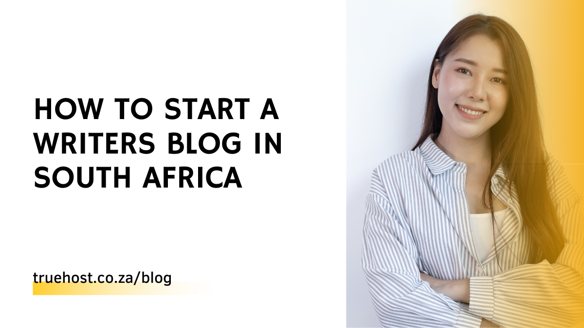 start a writers blog in South Africa
