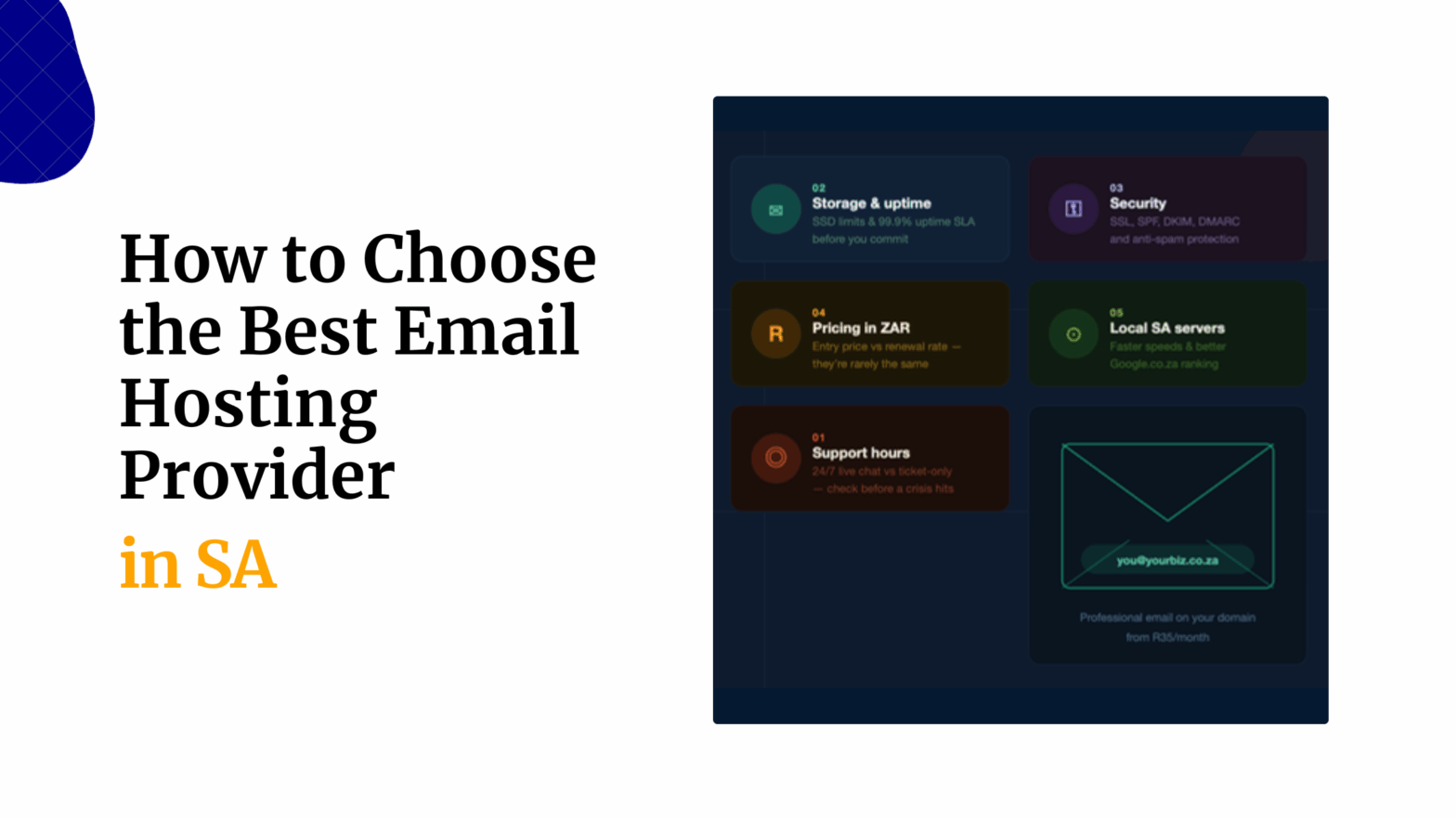 How to Choose the Best Email Hosting Provider in SA