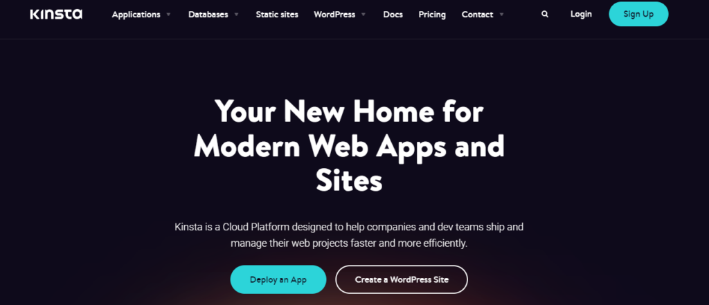 Kinsta - Best Managed Joomla Host