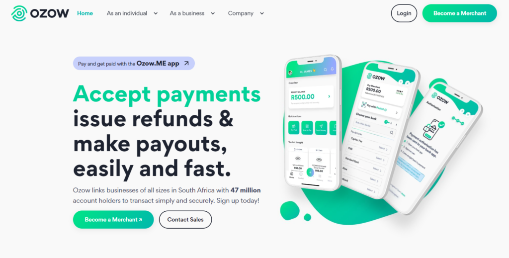 Ozow is a South African payment gateway that offers a secure and affordable way to accept instant EFT payments from your customers. 