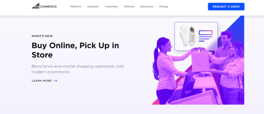 BigCommerce is a robust hosted ecommerce platform with features for businesses of all sizes.