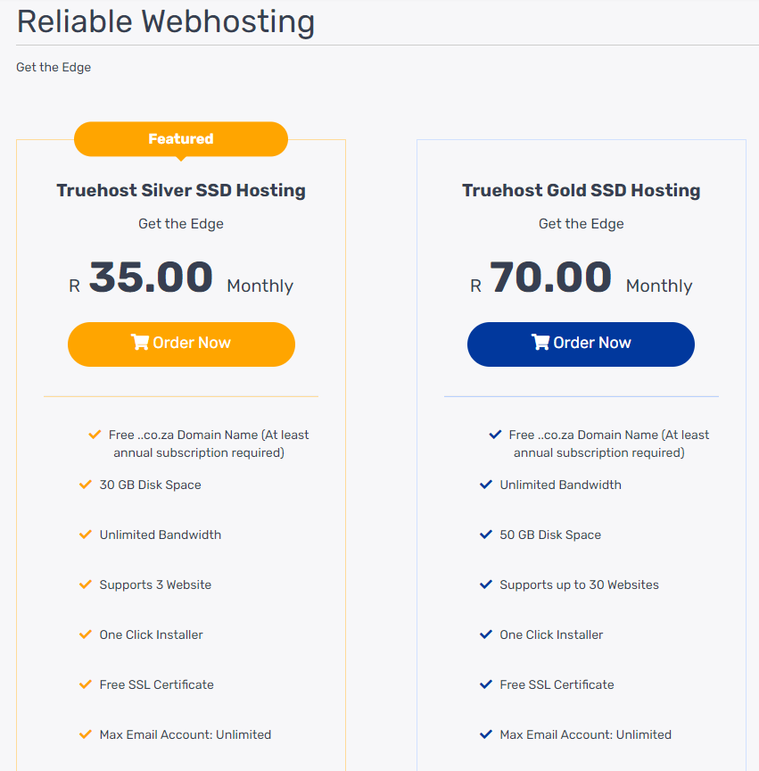 online store hosting