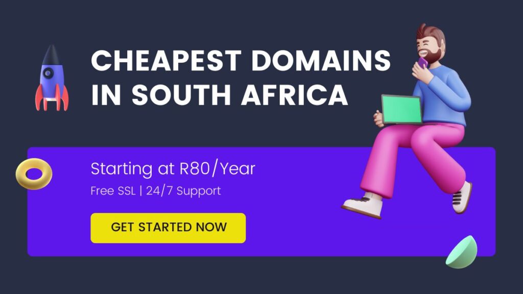 cheapest domains in south africa NOW