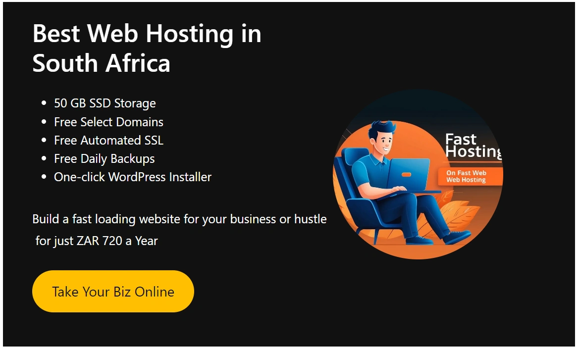 Best web hosting in SA