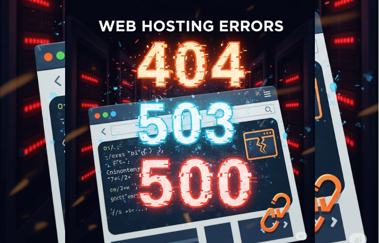Common Web Hosting Errors and How to Fix Them (404, 503, 500) 1 Web hosting errors