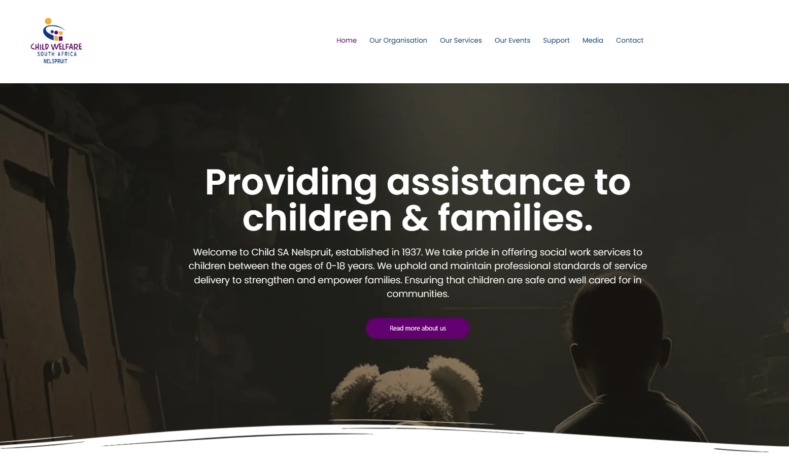 Childwelfarenel org za businesses using org za domain SA
