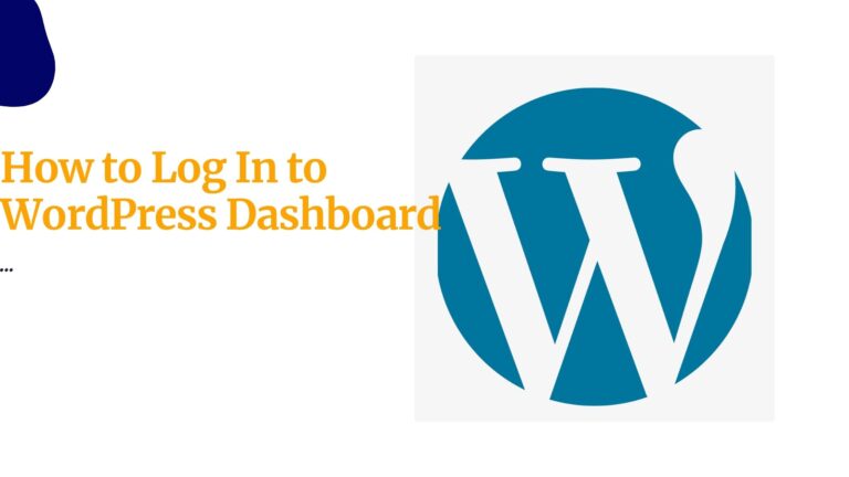 How to Log In to WordPress Dashboard