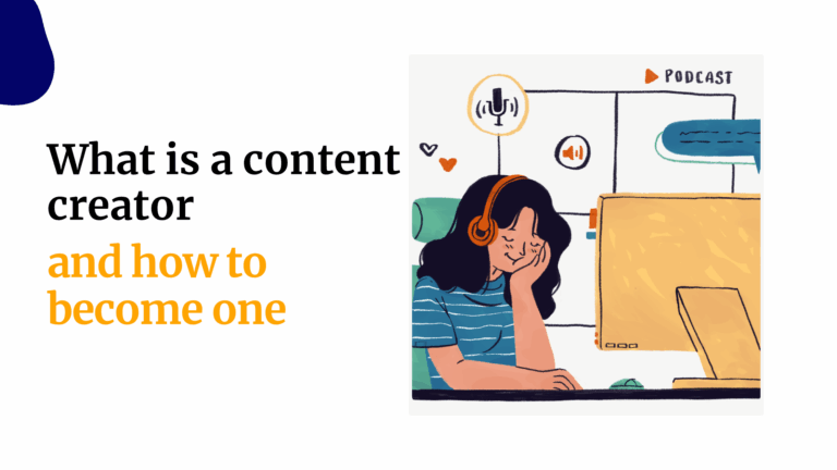 What is a content creator and how to become one