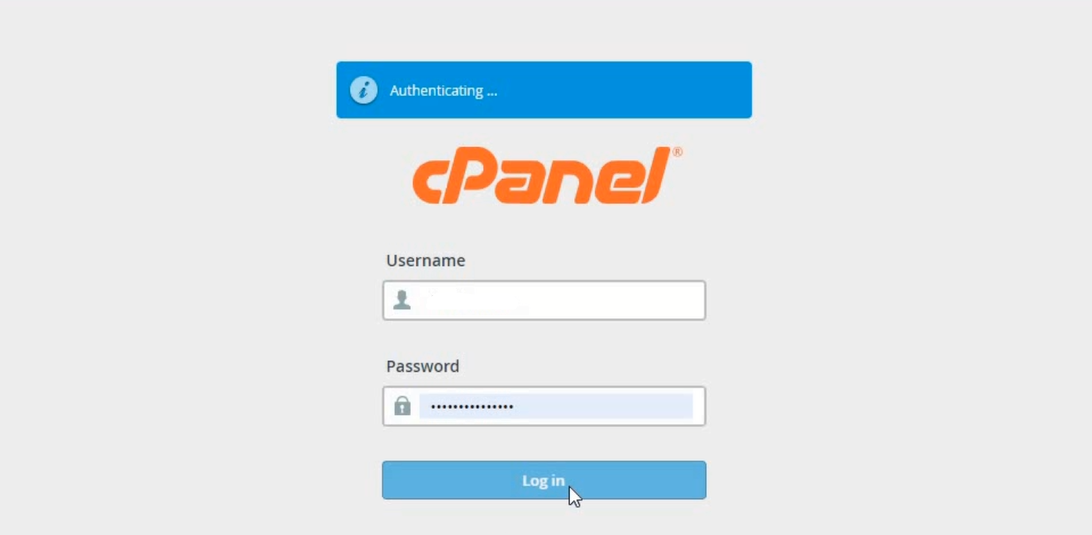 What is cPanel? A Full Guide to Simpler Web Hosting 2 CPanel login