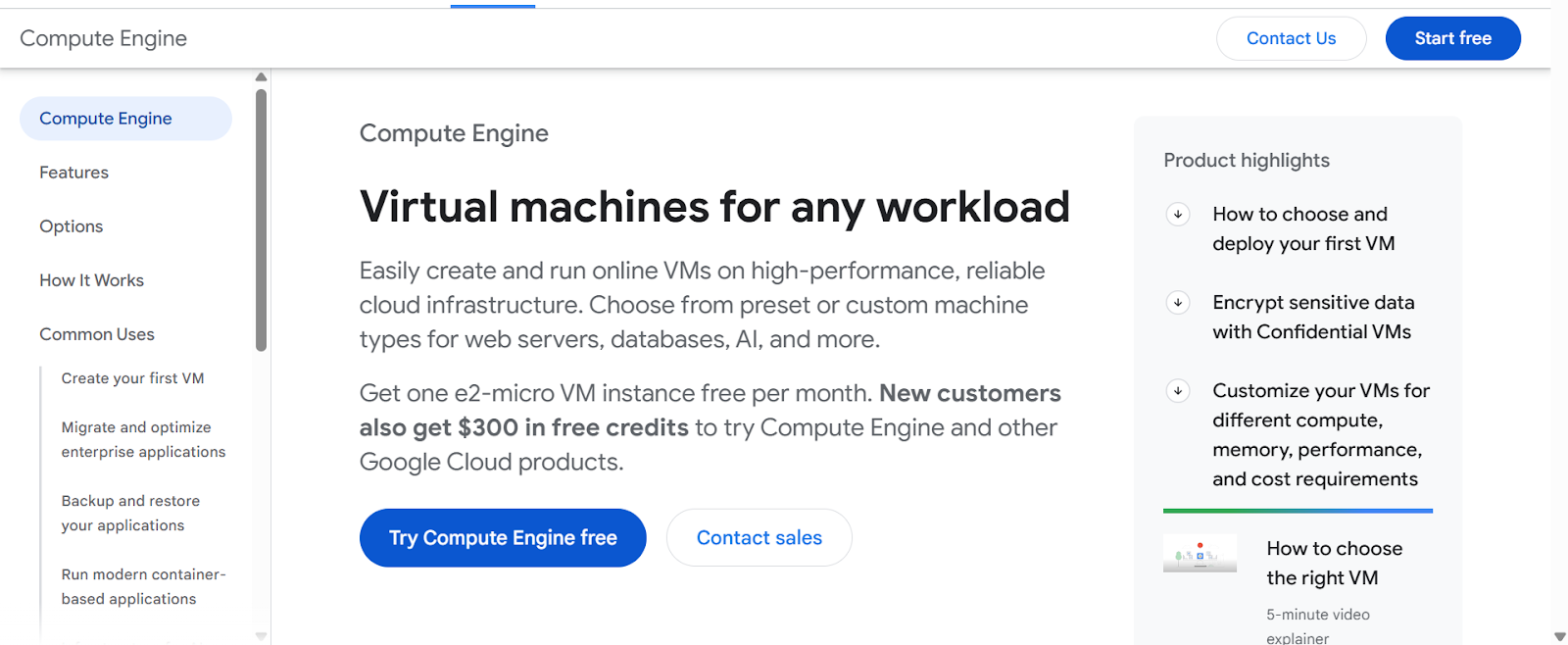 Google Web Hosting: What Is It? 3 a screenshot of compute engine