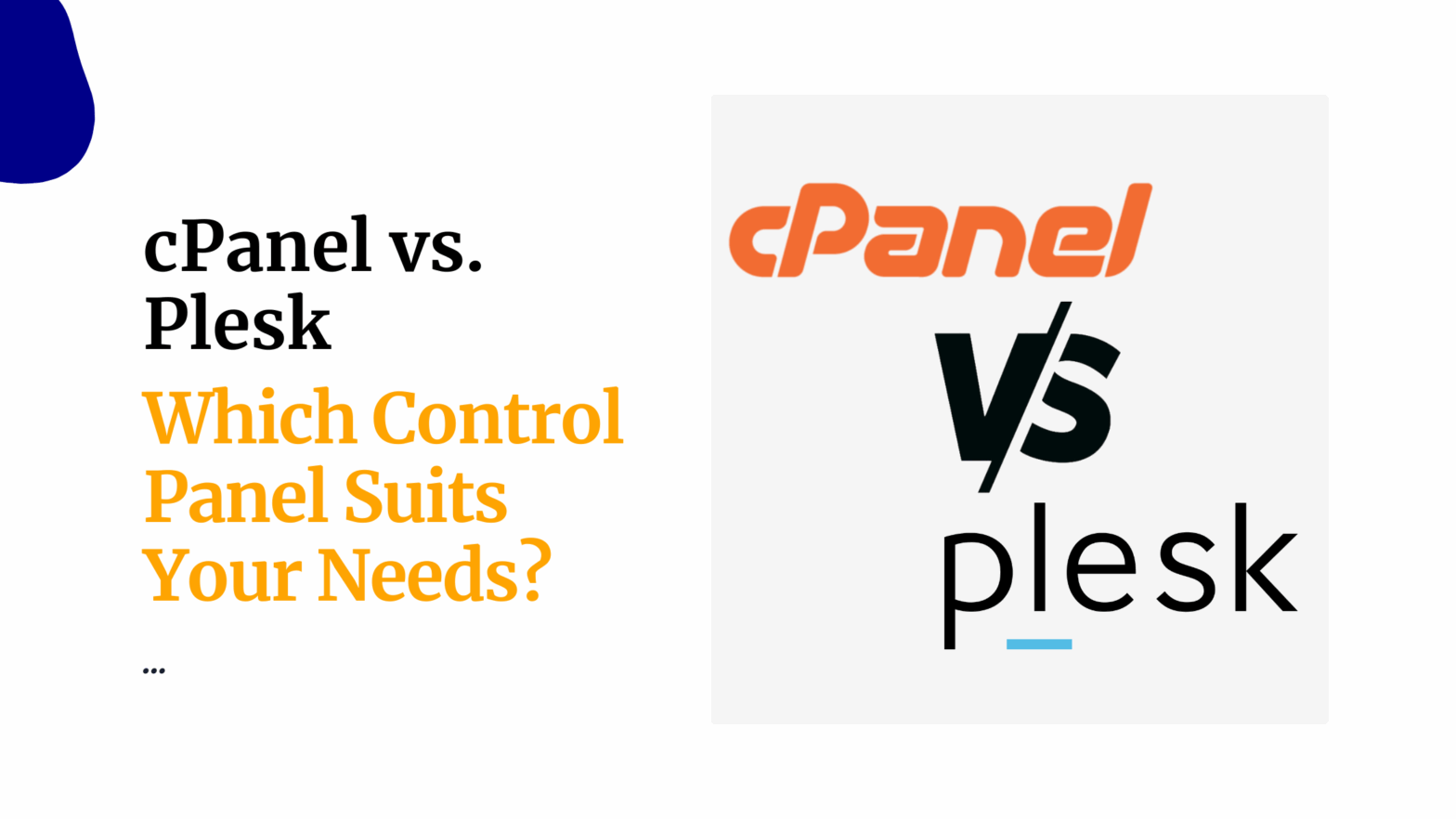 cPanel vs. Plesk
