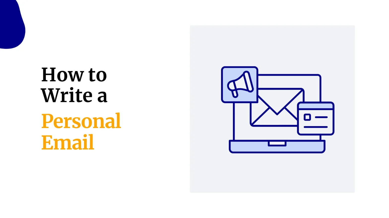 How to write a personal email