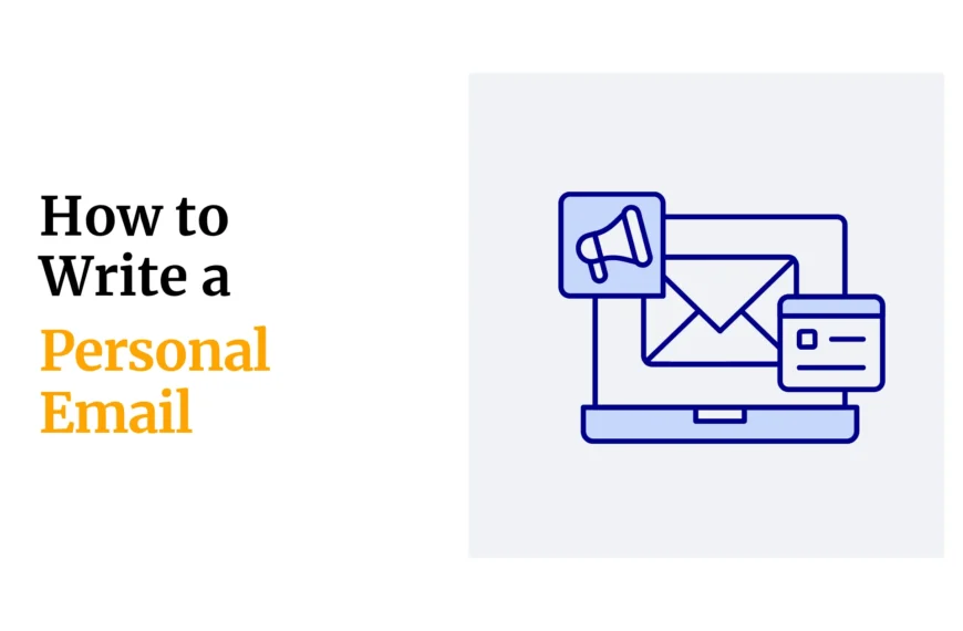 How to write a personal email