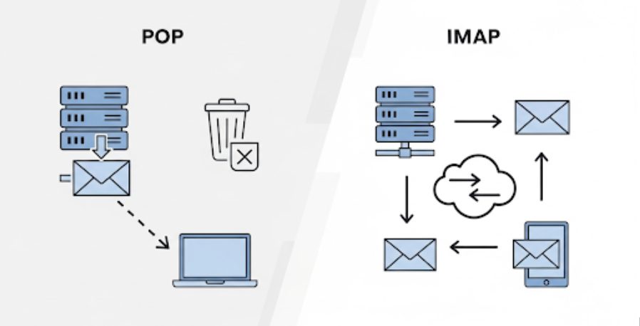 POP vs IMAP