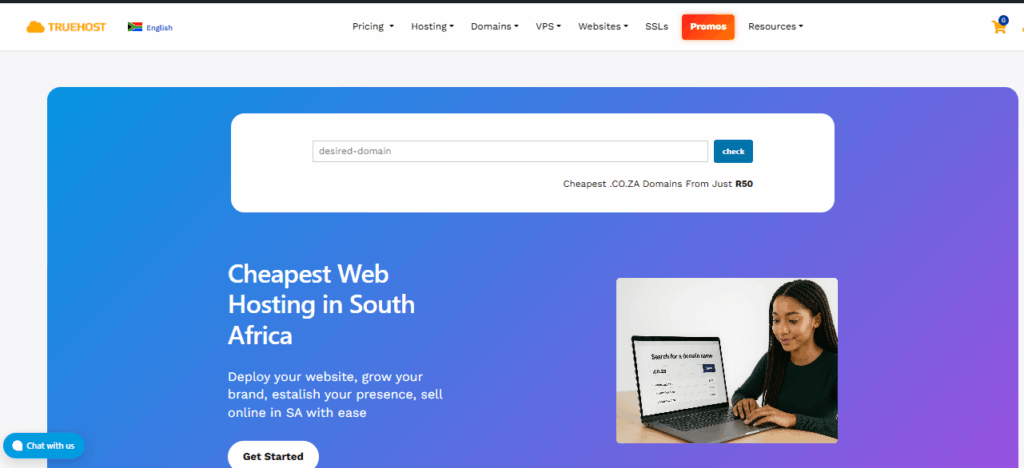 Best Web Hosting South Africa -Truehost