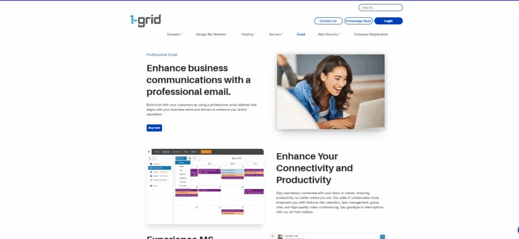 1-Grid service provider screenshot