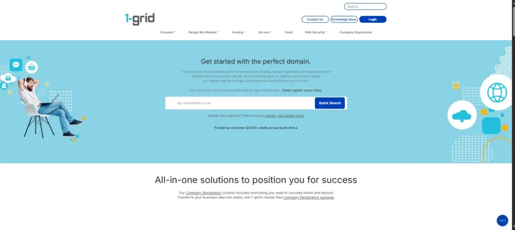 1 grid Email hosting