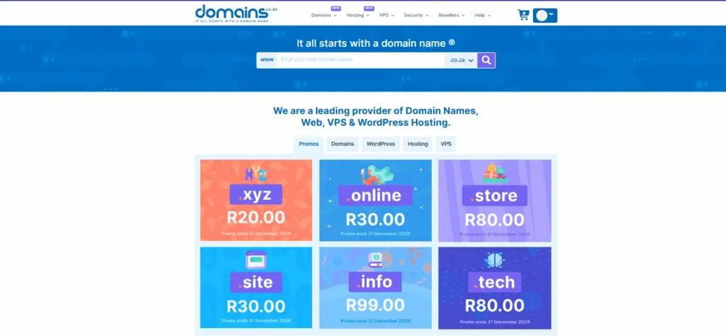 10 Best Web Hosting Providers in South Africa (2026 Rankings) 5 Domains.co.za