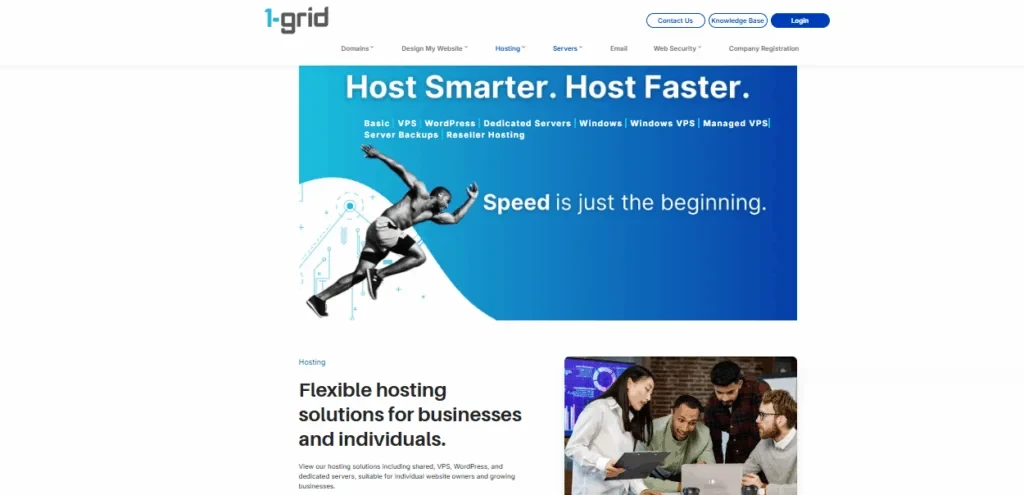 1 grid cloud hosting service