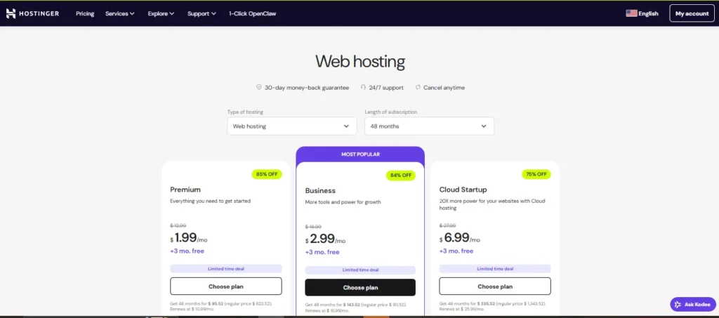 Best VPS Hosting in South Africa: Top 5 Managed & Unmanaged Plans (2026) 5 hostinger web hosting