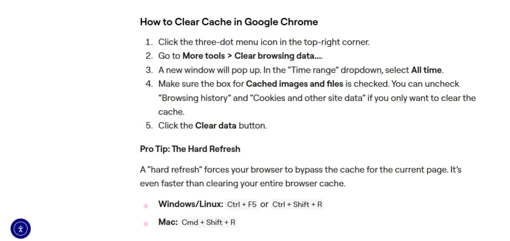 How to Get a South African IP Address: The Ultimate Guide 3 how to clear catche