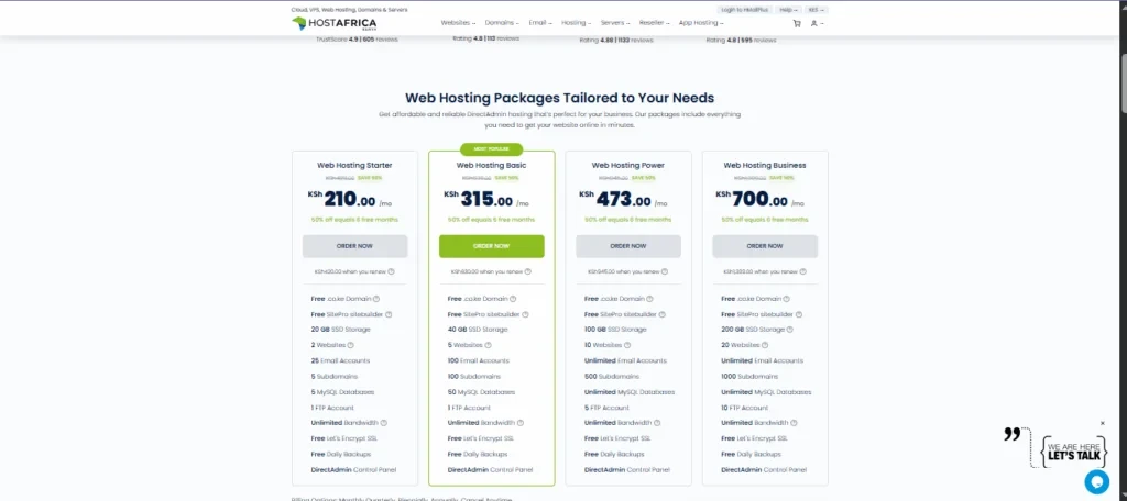 Cpanel Afforbable Hosting