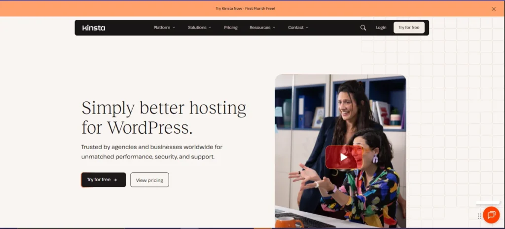 Welcome to the World of Reliable Hosting 4 kinsta web hosting