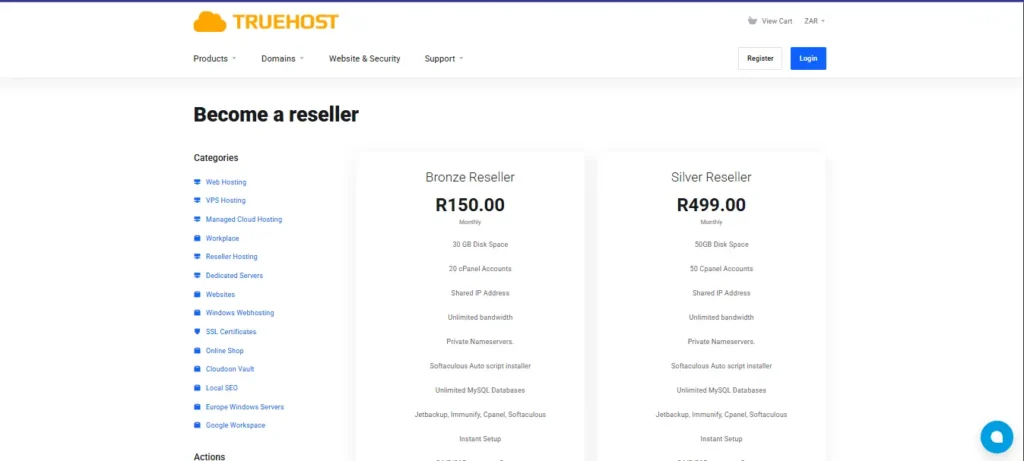 reseller hosting