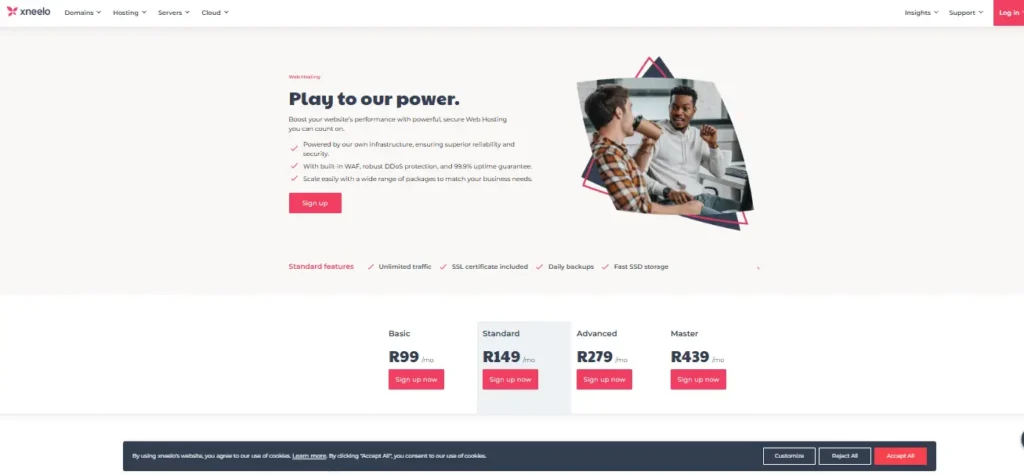 Best Web Hosting South Africa 2026 Comparison 2 xneelo hosting