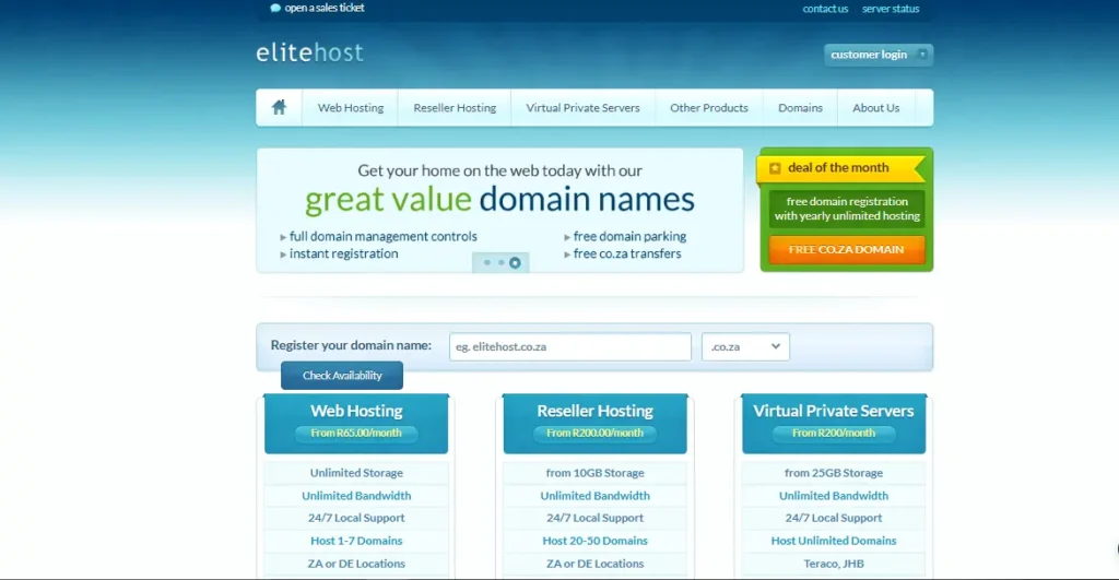 7 Best Cheap VPS Hosting South Africa Under R200 (2026 Deals) 2 Elite host