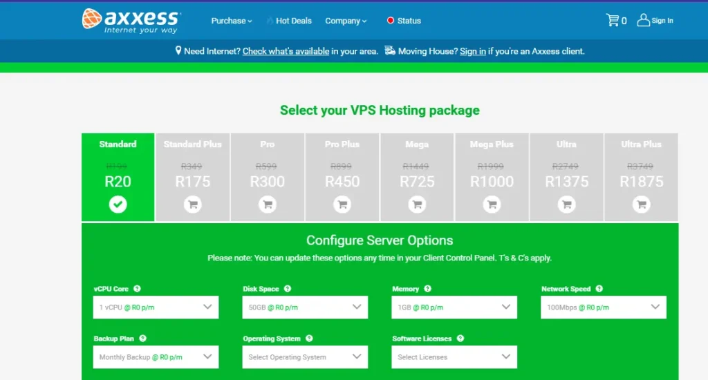 7 Best Cheap VPS Hosting South Africa Under R200 (2026 Deals) 3 axxess vps