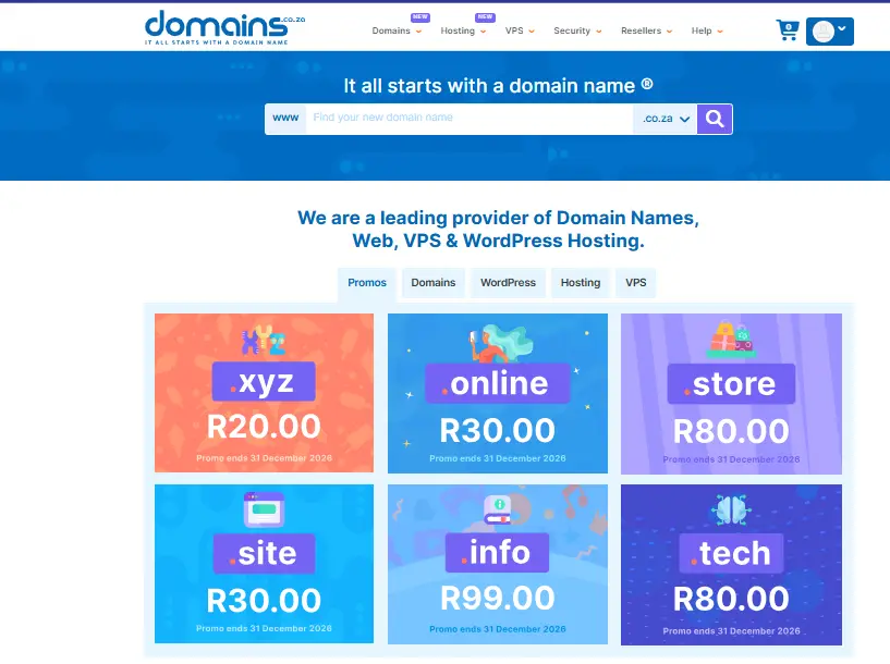 domains.co.za