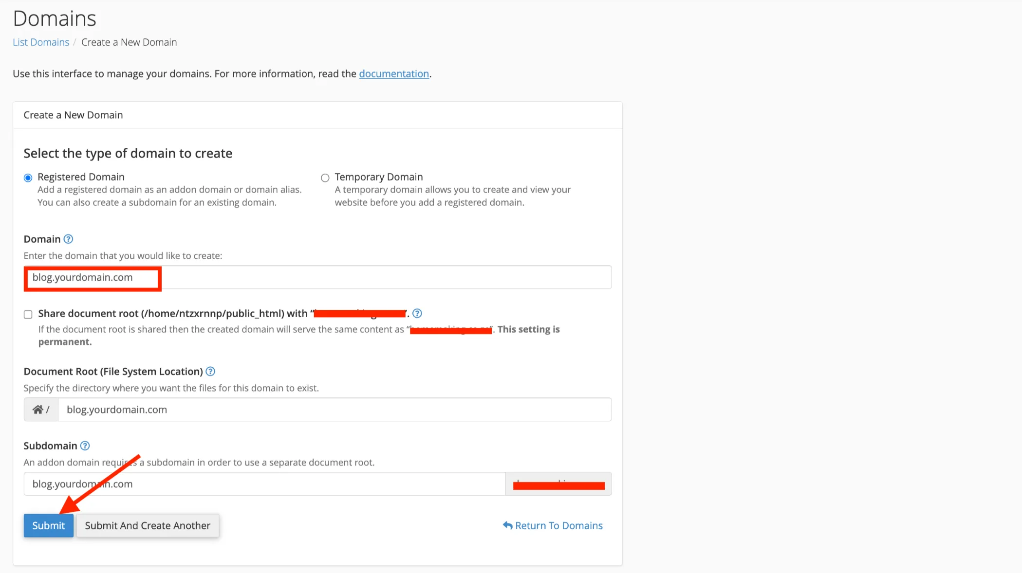 How to Create a Subdomain on cPanel